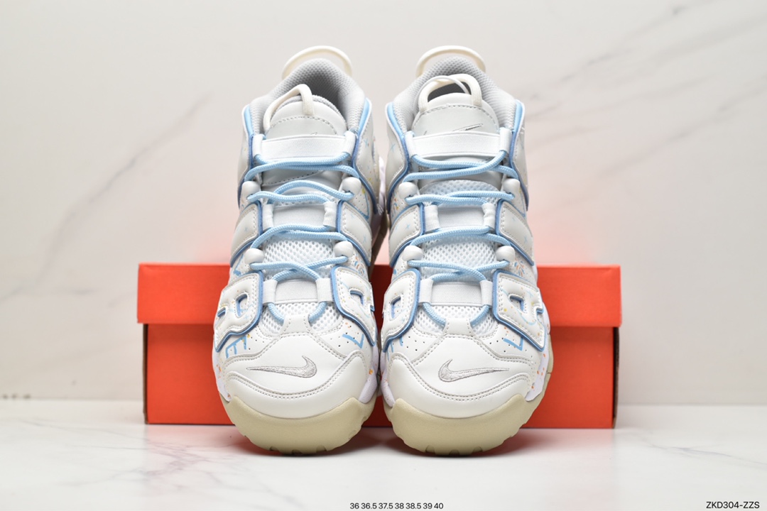 270 耐克 Nike Air More Uptempo 皮蓬大AIR 奶白DM1023-001
