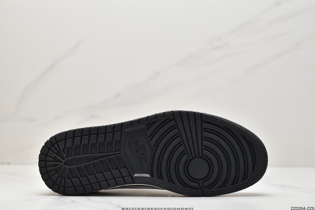 250 Air Jordan 1 Low OG 熊猫黑白倒勾 低帮 乔1 反向脚趾 DM7866-180