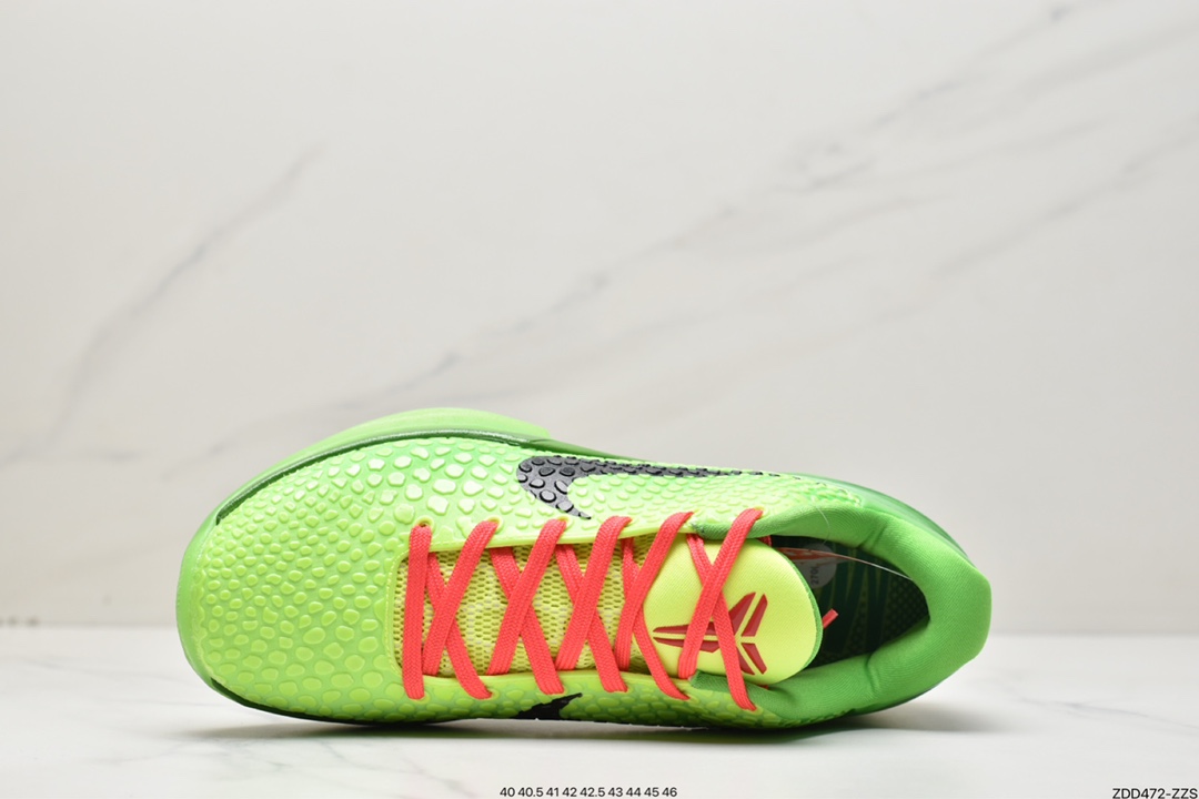 230 NK Zoom Kobe VI Protro ZK6 “Green Apple”青峰侠科比六代低帮运动篮球鞋CW2190-300