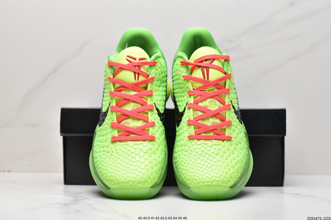 230 NK Zoom Kobe VI Protro ZK6 “Green Apple”青峰侠科比六代低帮运动篮球鞋CW2190-300
