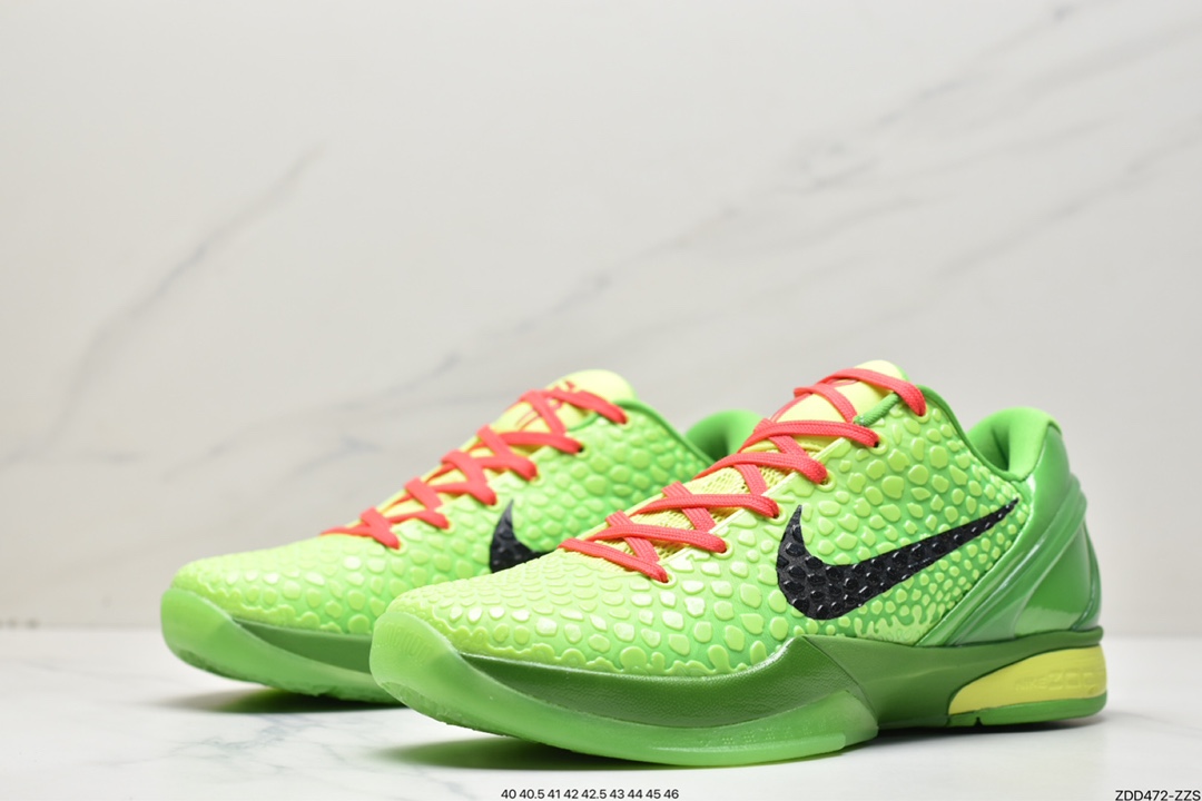 230 NK Zoom Kobe VI Protro ZK6 “Green Apple”青峰侠科比六代低帮运动篮球鞋CW2190-300