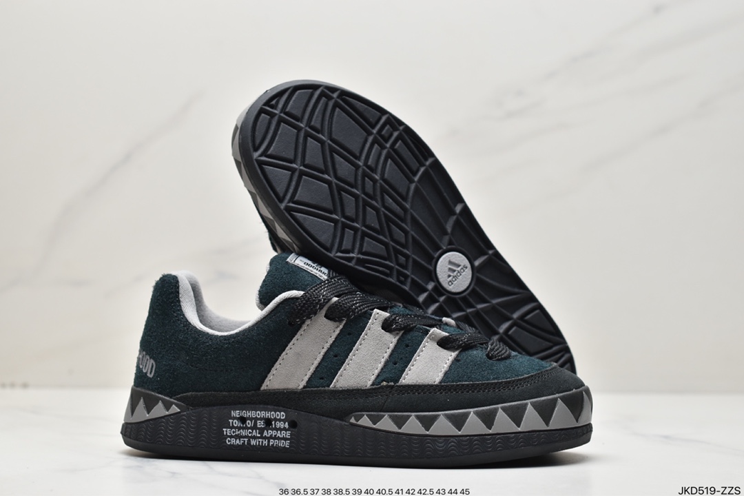 Atmos x Adidas Adimatic Low Matic series low help retro shark bread casual sports leisure skateboard shoes HP6770