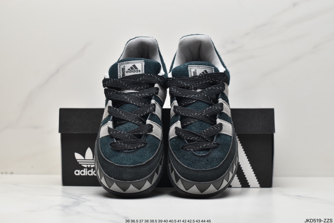 Atmos x Adidas Adimatic Low Matic series low help retro shark bread casual sports leisure skateboard shoes HP6770