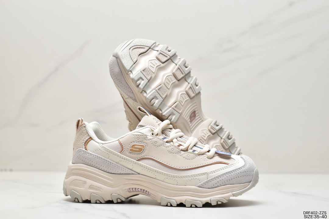 115 斯凯奇SkecherD'Lites Orient Night复古厚增底高老爹鞋