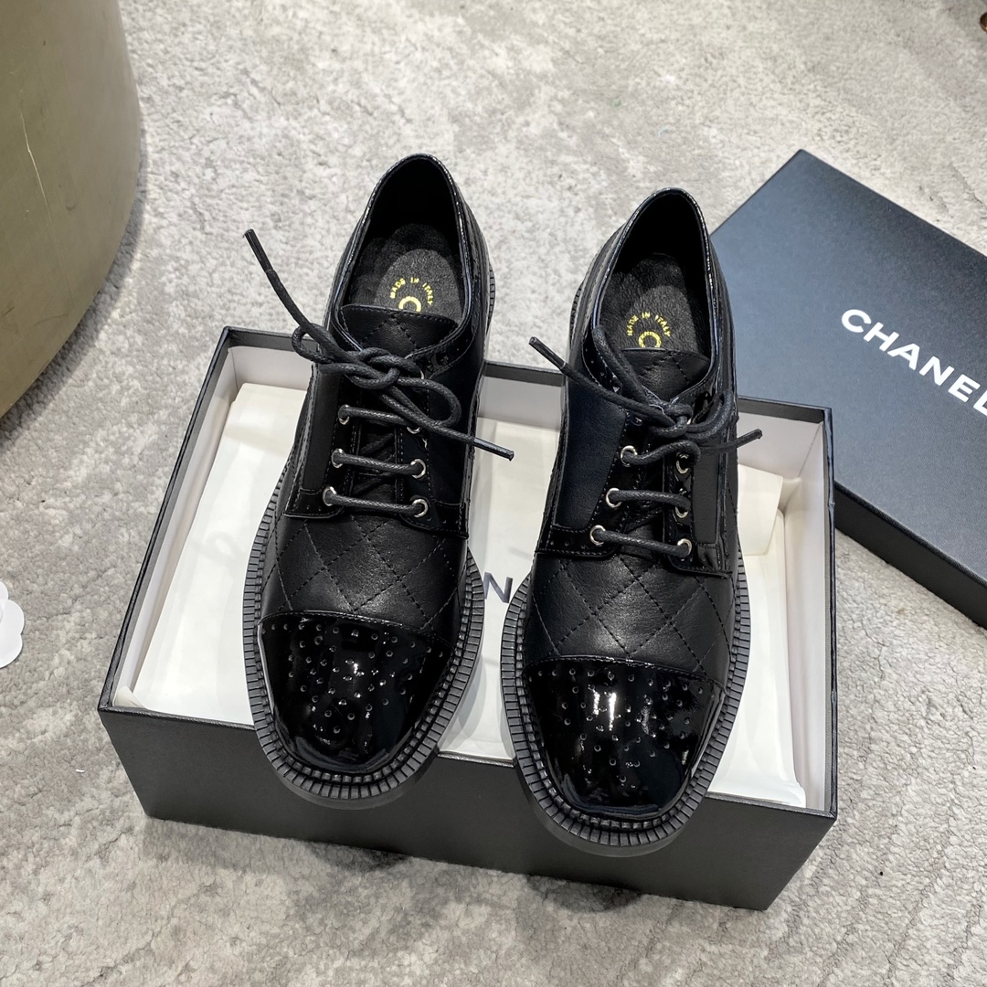 CHANEL Mules Loafers | Vintage Luxe Loafers | Double C Metal Buckle + Oiled Wax Calfskin