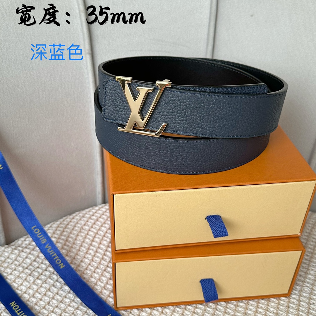 Louis Vuitton Perfect 
 Belts Calfskin Cowhide