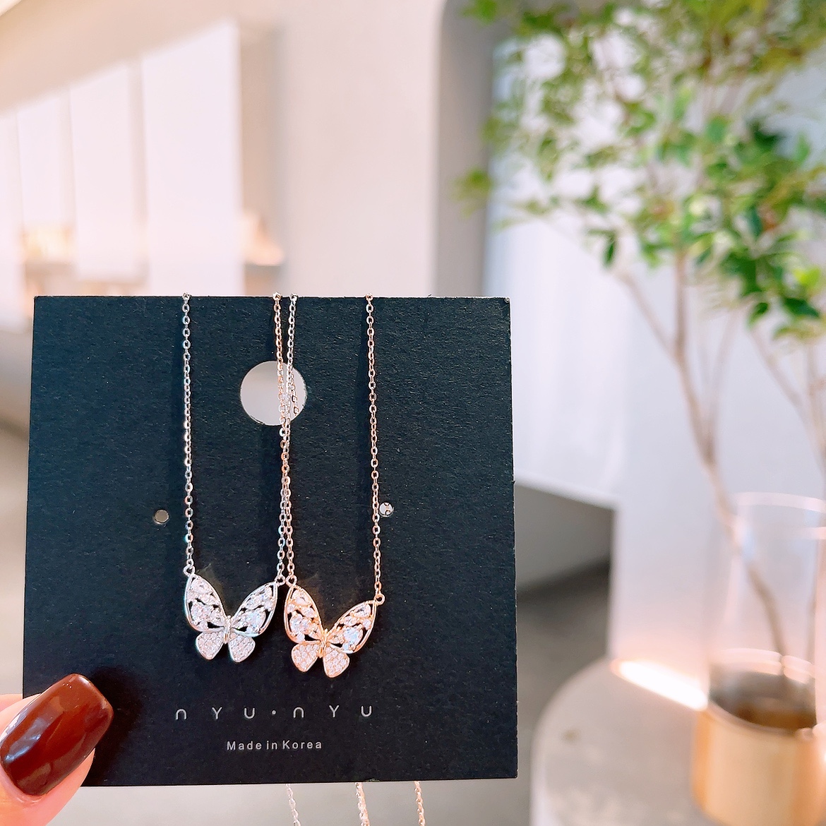 925 Silver Necklace French Everyday Wear Silver