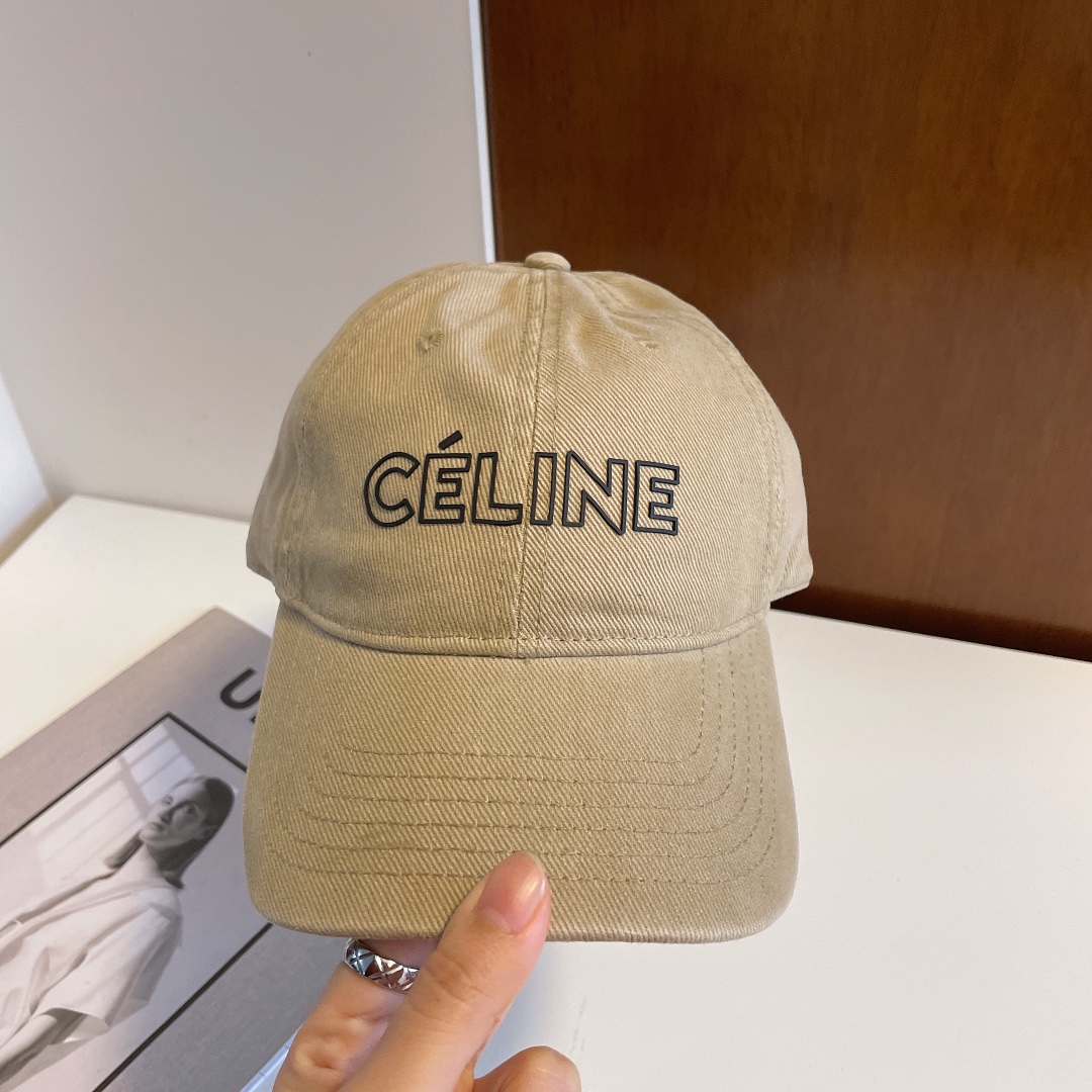 CELINE赛琳秋冬新款棒球帽