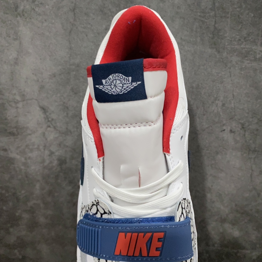 [N version] The strongest pure original Air Jordan Legacy AJ312 low-top white and blue CD7069-104