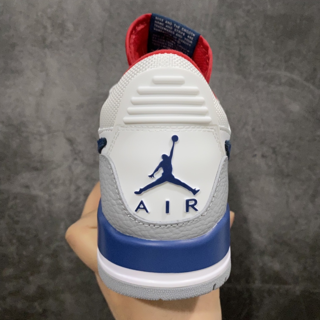 [N version] The strongest pure original Air Jordan Legacy AJ312 low-top white and blue CD7069-104