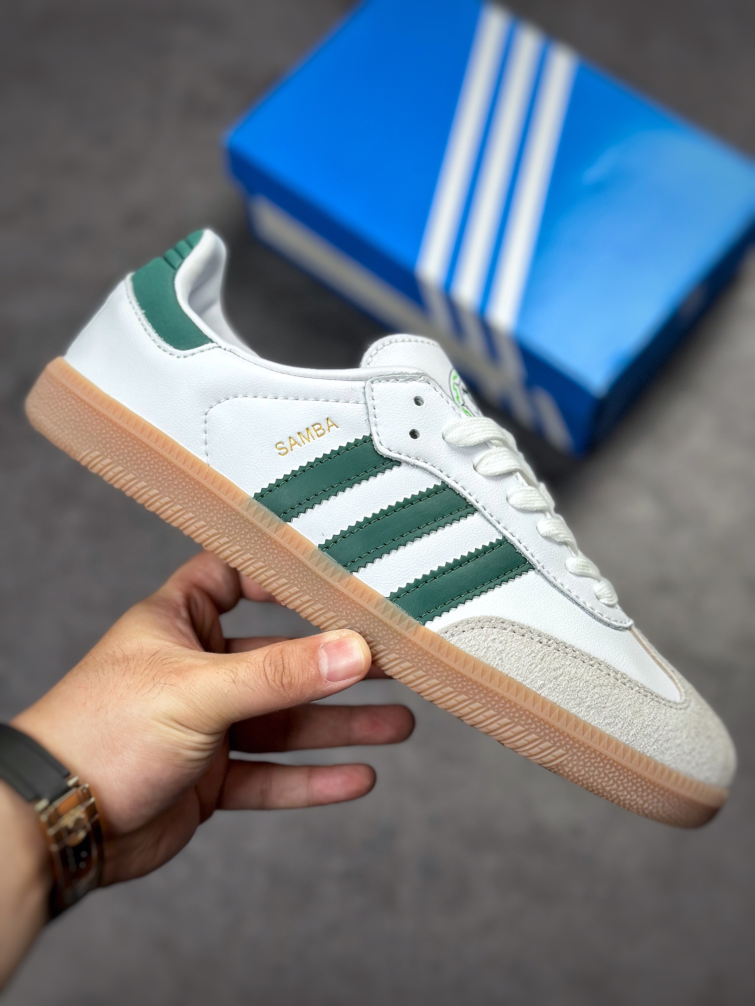 Adidas Samba Vegan cost-effective version HQ7036