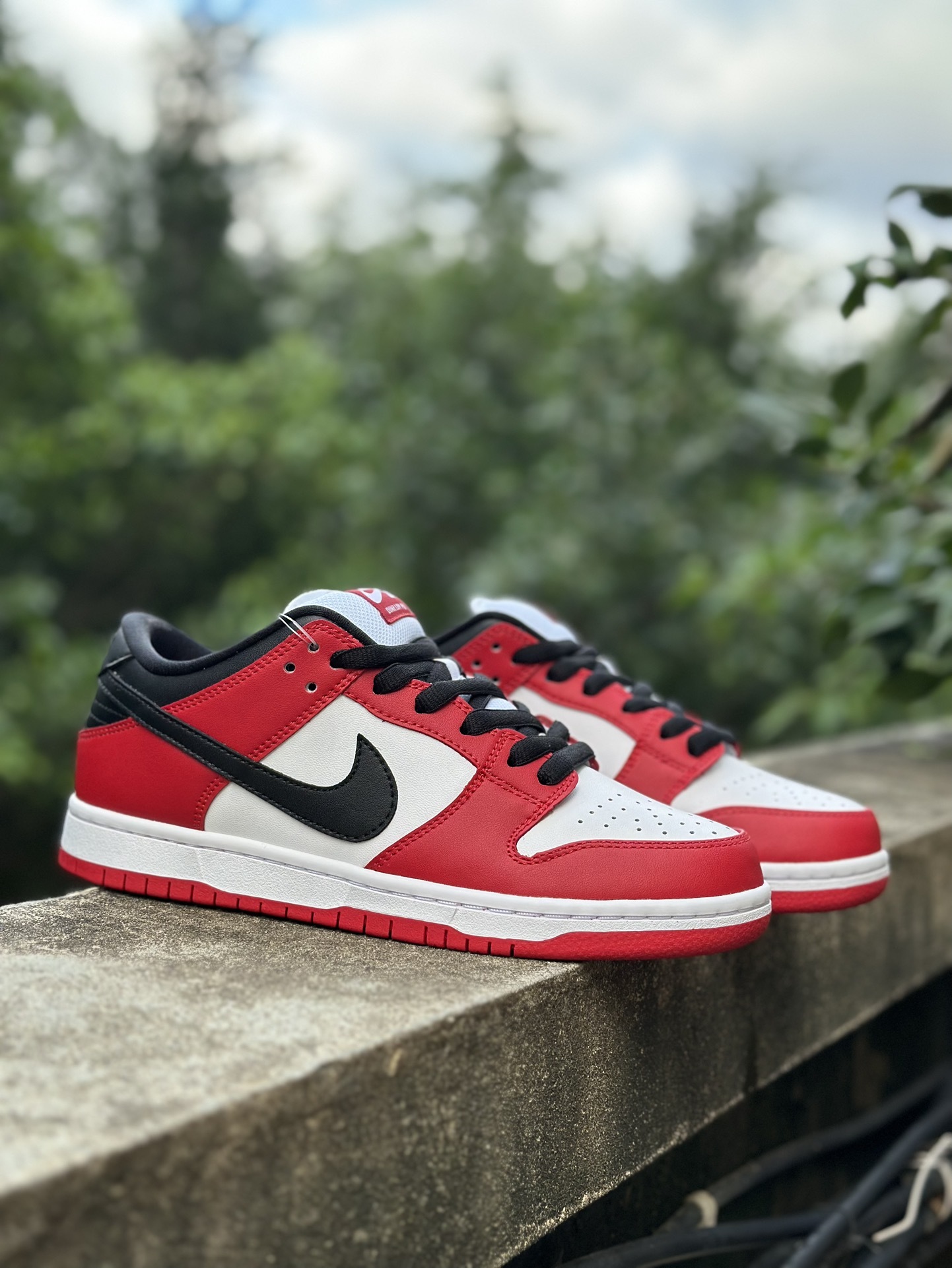 福利特价‼️NK Dunk sb Low 芝加哥原盒原配 圈内天花板工艺 原厂冲刀 超高清洁度 全鞋零毛