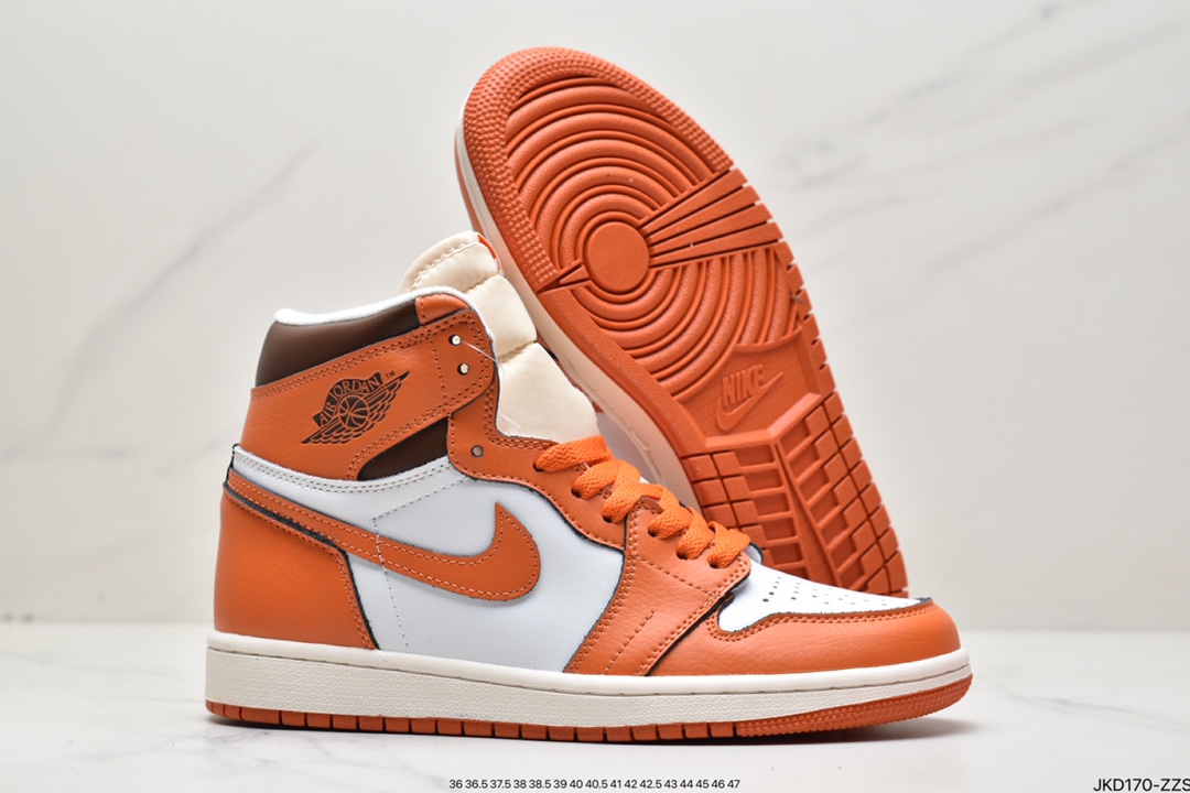 160 耐克Nike Air Jordan 1 Retro High OG”Starfish”AJ1代经典篮球鞋 DO9369-101