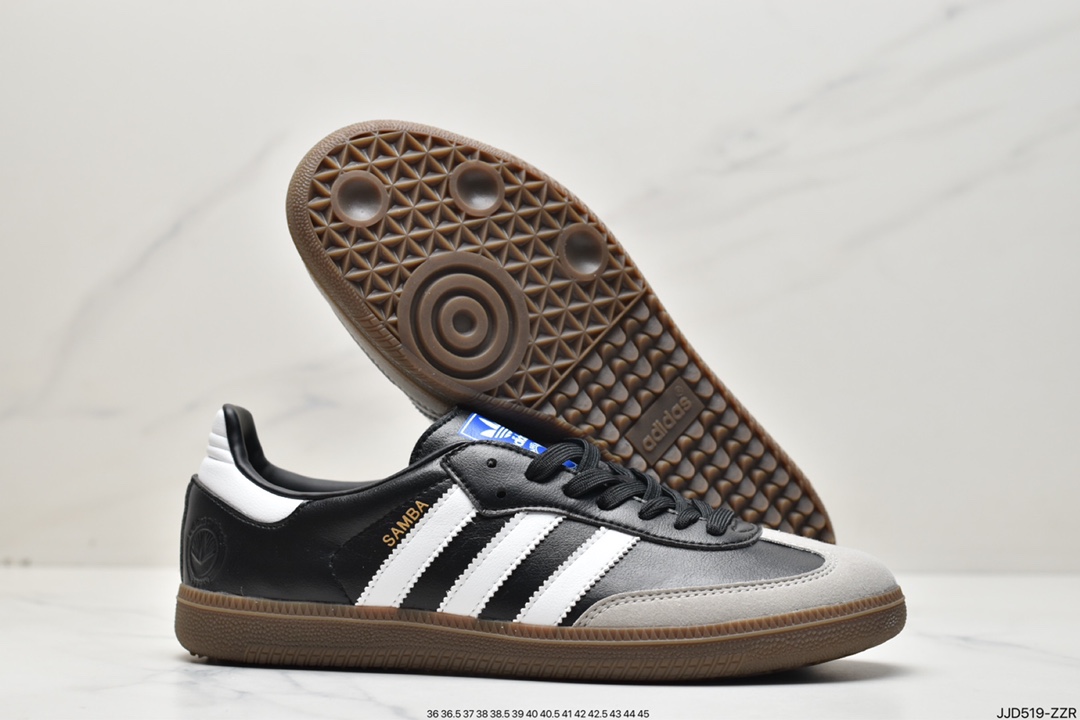 Clover Adidas Originals Samba Vegan OG Samba Series Shoes FX9042