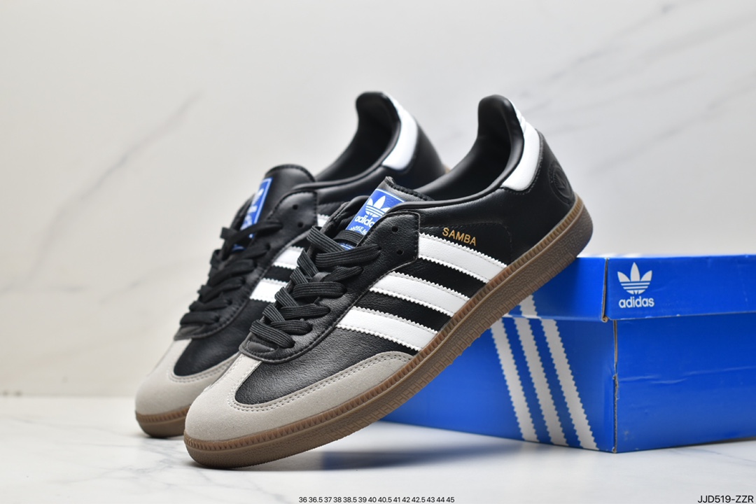 Clover Adidas Originals Samba Vegan OG Samba Series Shoes FX9042