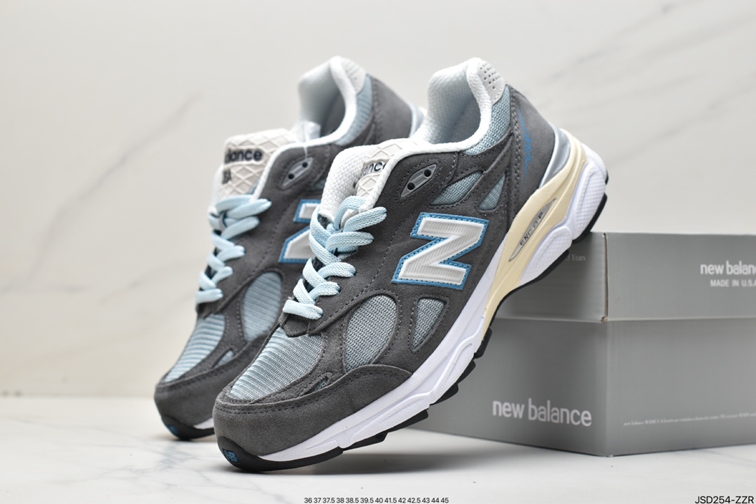 Kith x New Balance M990KS3 NB990V3 joint gray blue