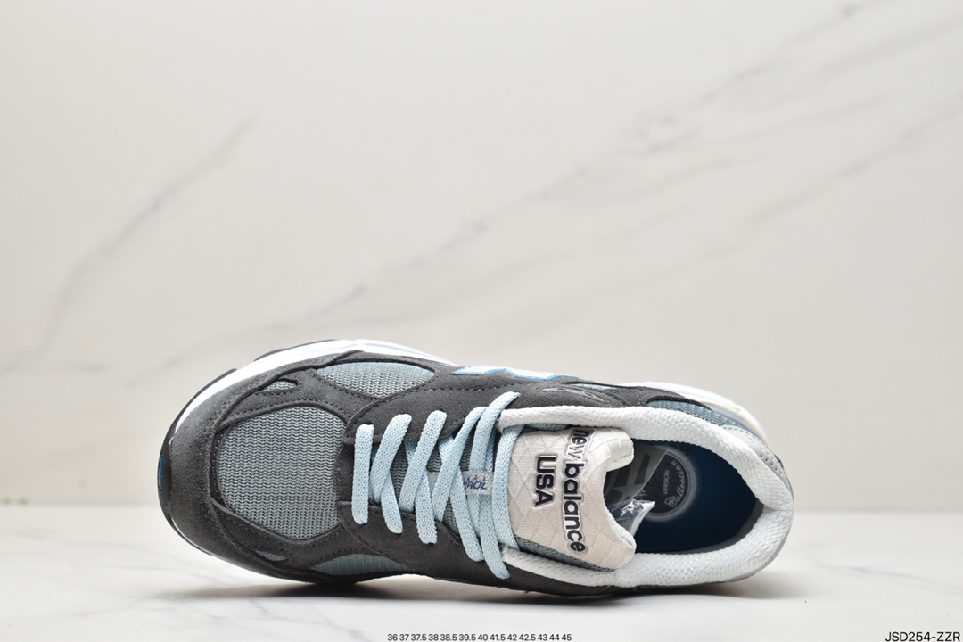 Kith x New Balance M990KS3 NB990V3 joint gray blue