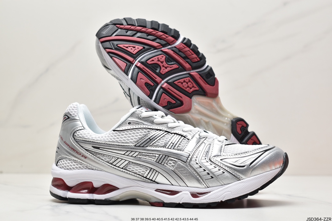 Japanese professional running shoes brand /ASICS GEL - KAYANO 14 series lightweight cushioning casual sports running shoes 1201A457-100