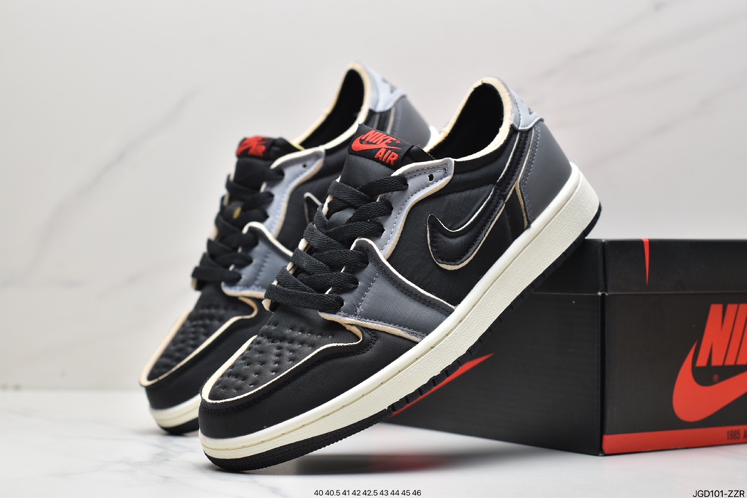 Air Jordan 1 Low black gray toe AJ1 Joe 1 low top casual sneakers DV0982-006-Top High Quatity Cheap Sneakers Fashion Clothing Clothes Bags handbags Shoes of all Brand wholesale With The best Quality And Beautiful Price from China Factory Chinese suppliers wholesaler seller Air Jordan 1 Low black gray toe AJ1 Joe 1 low top casual sneakers DV0982-006
