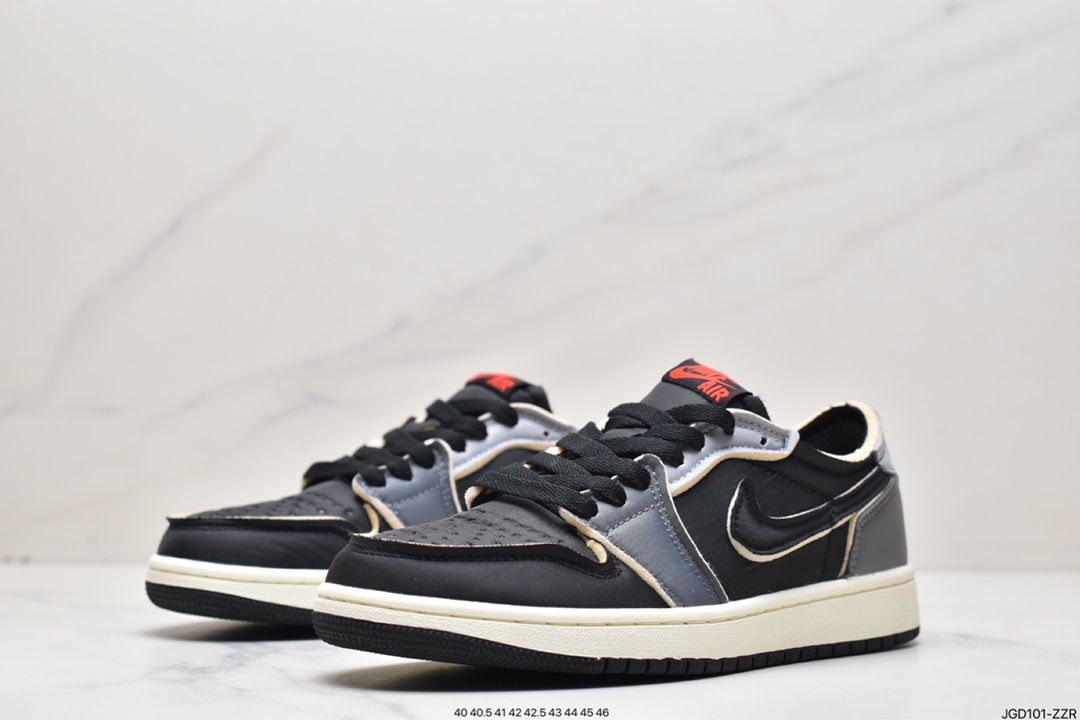 Air Jordan 1 Low black gray toe AJ1 Joe 1 low top casual sneakers DV0982-006-Top High Quatity Cheap Sneakers Fashion Clothing Clothes Bags handbags Shoes of all Brand wholesale With The best Quality And Beautiful Price from China Factory Chinese suppliers wholesaler seller Air Jordan 1 Low black gray toe AJ1 Joe 1 low top casual sneakers DV0982-006