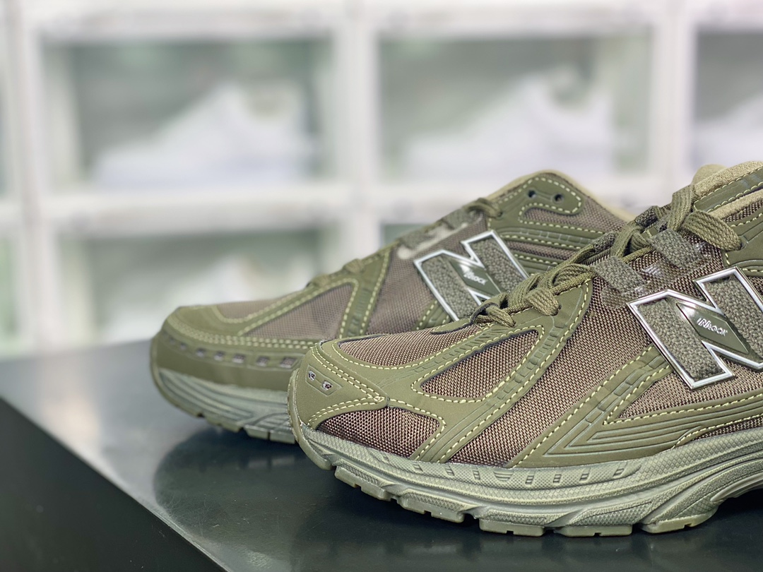 NB M1906R Series Retro Daddy Style Casual Sports Jogging Shoes ”Mesh Dark Army Green” M1906RS