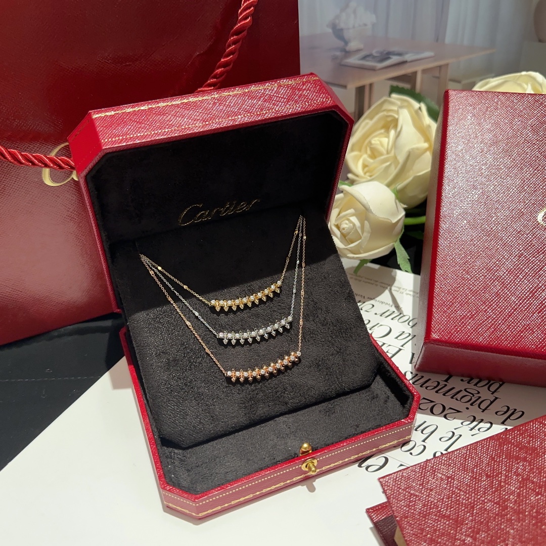 Hoogste productkwaliteit
 Cartier Sieraden Kettingen&hangers Met diamanten gezet