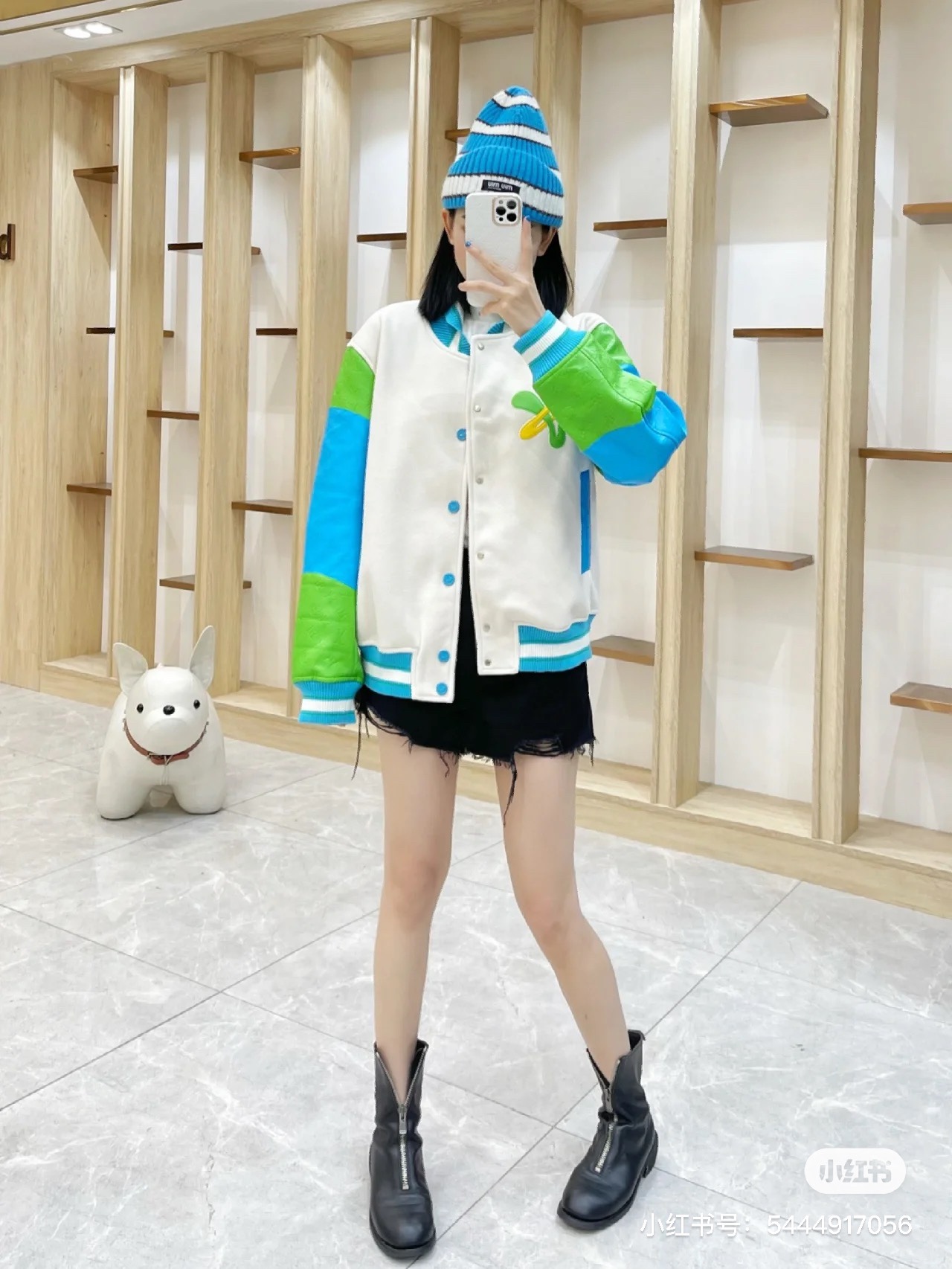 NO:324254,The eye-catching blue and green hits yellow. The whole piece is very interesting. Love it~, alexander wang19860909醒目蓝绿色撞上黄色 整件格外出挑后背鸭子元素趣味性十足 爱了～,,alexander wang,Women's clothing