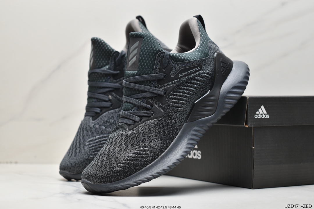 140 阿达迪斯Adidas AlphaBounce HPC AMS 3M反光 AQ0572