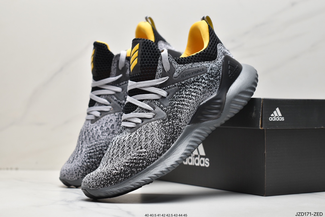 140 阿达迪斯Adidas AlphaBounce HPC AMS 3M反光 AQ0572