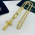 Chrome Hearts Jewelry Necklaces & Pendants Gold Yellow Unisex Vintage