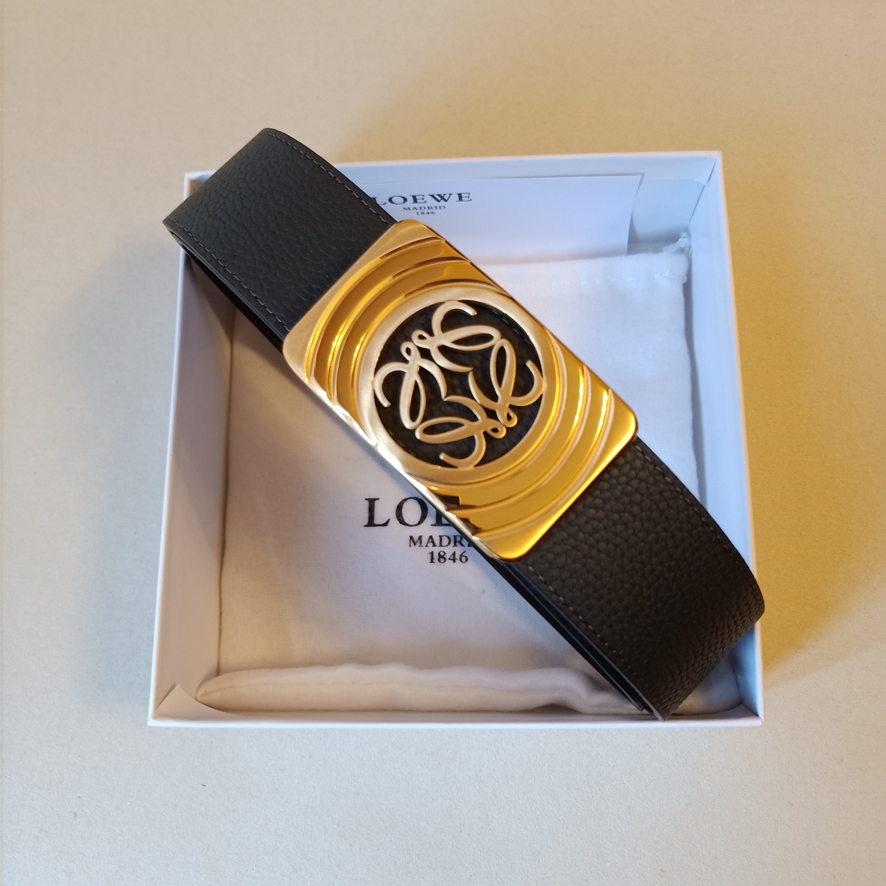 品牌:罗意威尺寸:带宽38mm正品尺