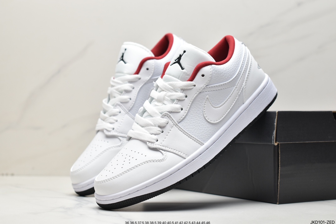 160 耐克Nike Air Jordan 1 Low"Vintage Grey Toe"AJ1乔丹一代低帮篮球鞋553558-053