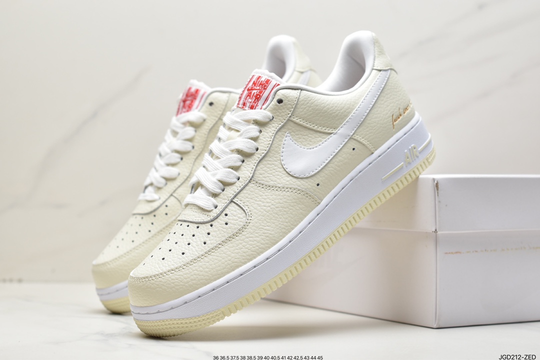 180 Air Force 1 '07米白爆米花 CW2919-100