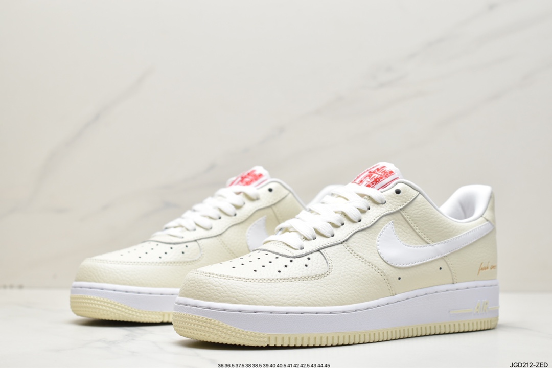 180 Air Force 1 '07米白爆米花 CW2919-100