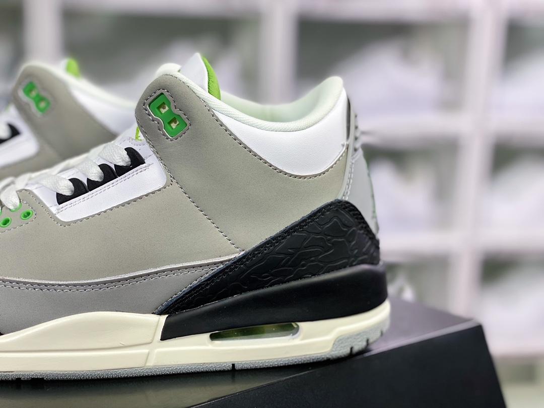 300 Air Jordan 3 Retro”Chlorophyll”迈克尔·乔丹AJ3代中帮136064-006