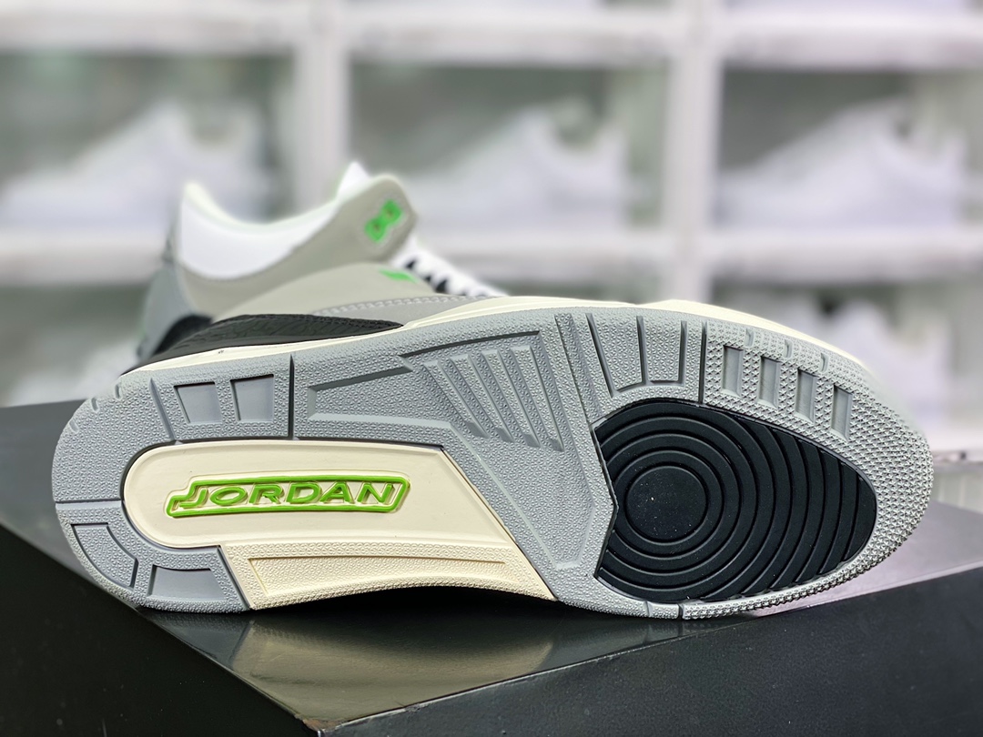 300 Air Jordan 3 Retro”Chlorophyll”迈克尔·乔丹AJ3代中帮136064-006