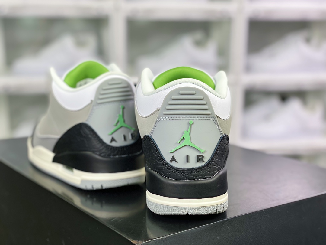 300 Air Jordan 3 Retro”Chlorophyll”迈克尔·乔丹AJ3代中帮136064-006
