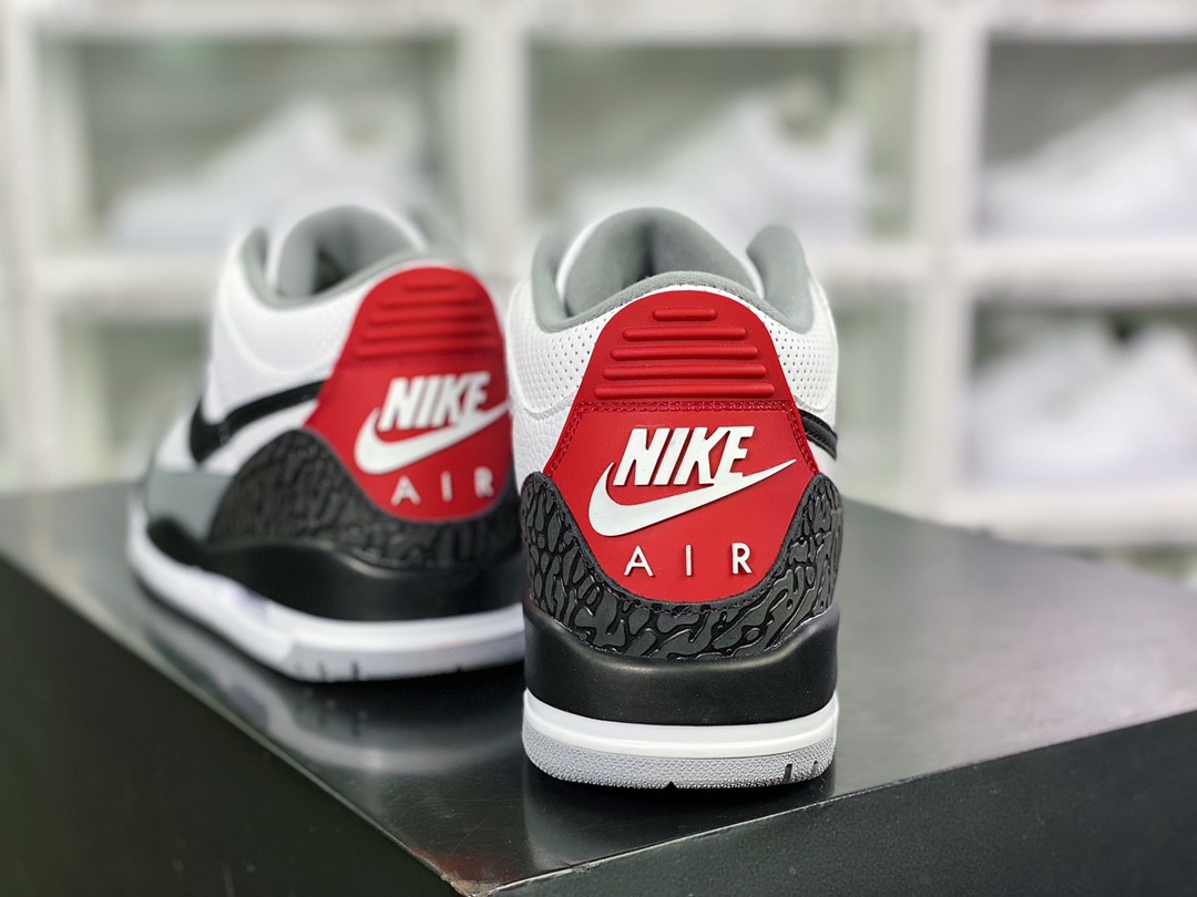 300 Air Jordan 3 Retro NRG”Tinker ”迈克尔·乔丹AJ3代中帮篮球鞋“手稿白水泥钩子 ”AQ3835-160
