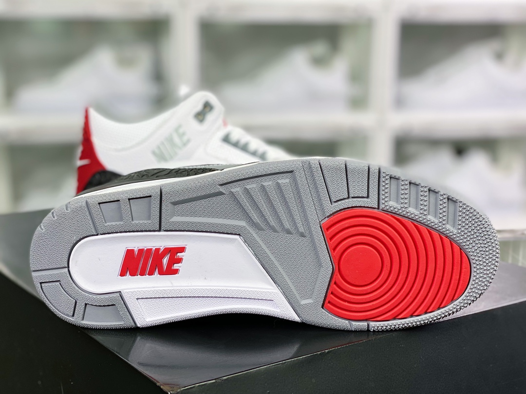 300 Air Jordan 3 Retro NRG”Tinker ”迈克尔·乔丹AJ3代中帮篮球鞋“手稿白水泥钩子 ”AQ3835-160