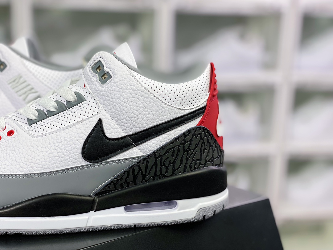 300 Air Jordan 3 Retro NRG”Tinker ”迈克尔·乔丹AJ3代中帮篮球鞋“手稿白水泥钩子 ”AQ3835-160