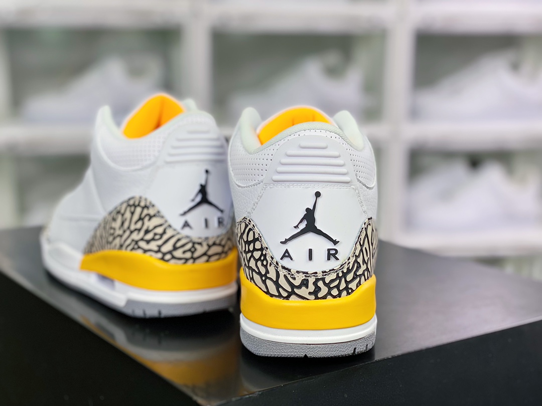 300 Wmns Air Jordan 3 Retro”Laser Orange”迈克尔·乔丹AJ3代中帮篮球鞋CK9246-108