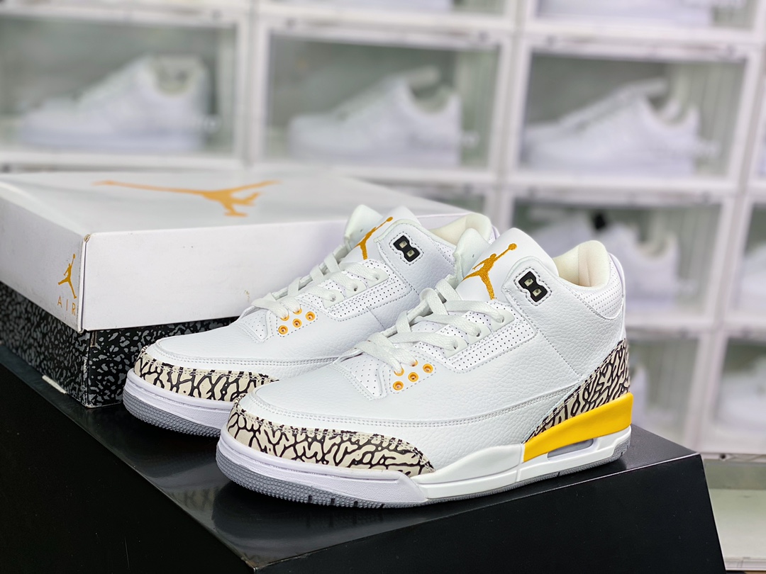 300 Wmns Air Jordan 3 Retro”Laser Orange”迈克尔·乔丹AJ3代中帮篮球鞋CK9246-108