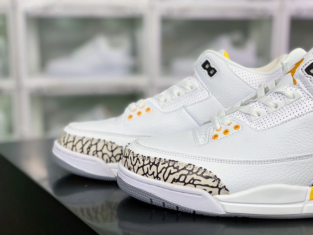 300 Wmns Air Jordan 3 Retro”Laser Orange”迈克尔·乔丹AJ3代中帮篮球鞋CK9246-108