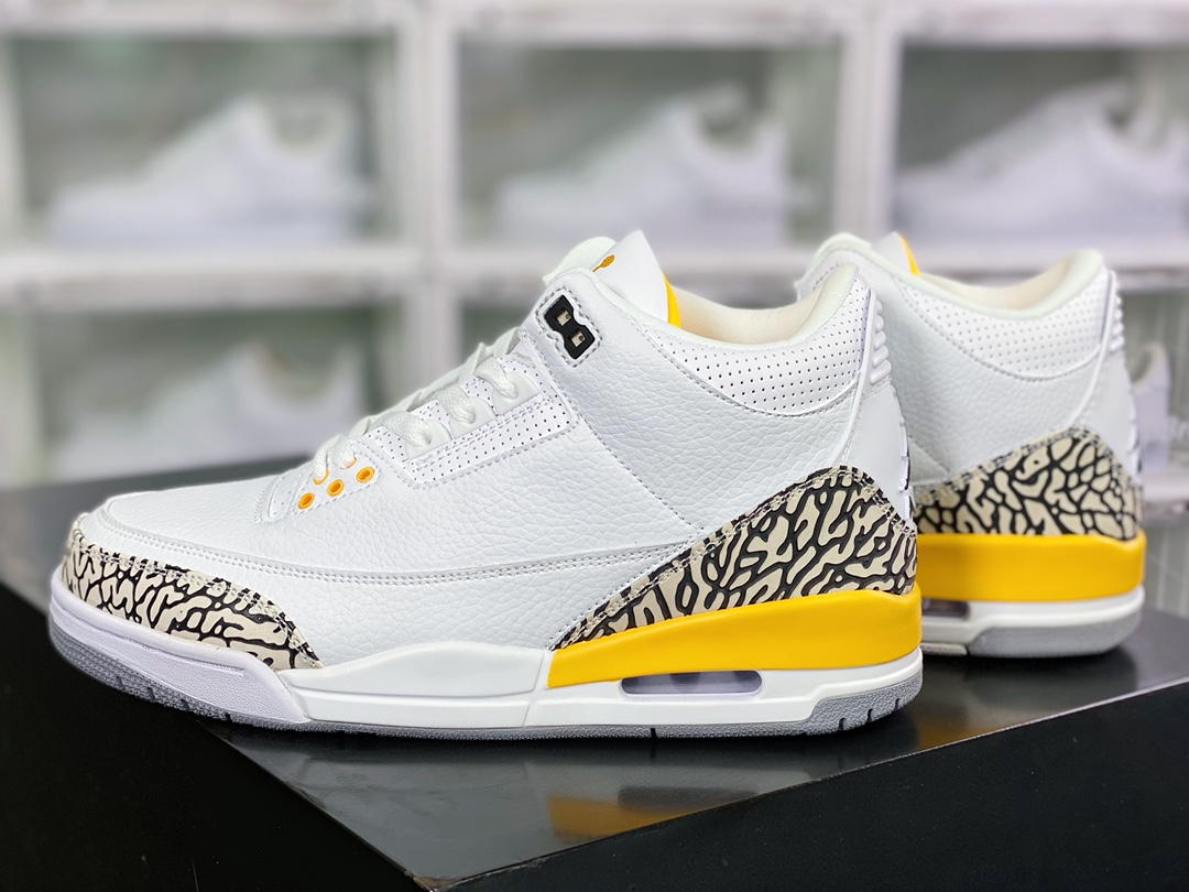300 Wmns Air Jordan 3 Retro”Laser Orange”迈克尔·乔丹AJ3代中帮篮球鞋CK9246-108