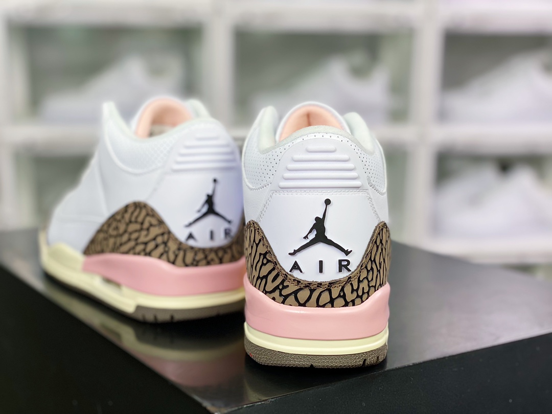 300 Wmns Air Jordan 3 Retro”Atmosphere”迈克尔·乔丹AJ3代中帮CK9246-102