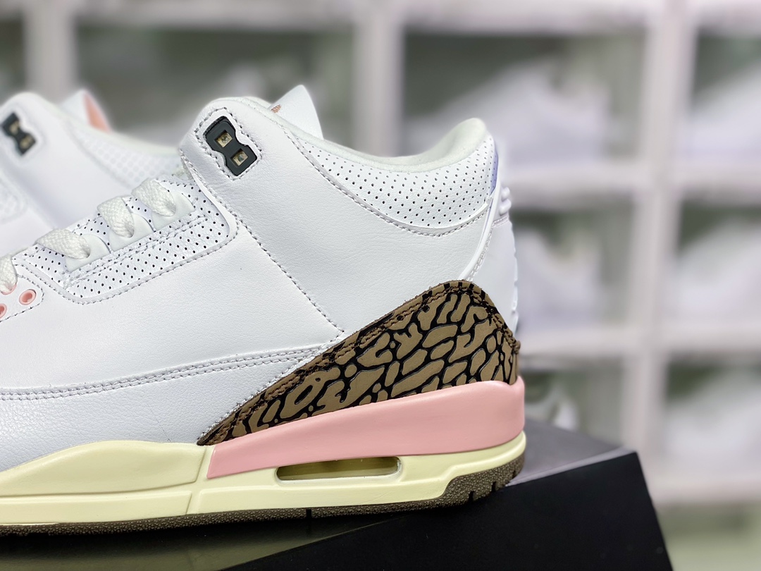 300 Wmns Air Jordan 3 Retro”Atmosphere”迈克尔·乔丹AJ3代中帮CK9246-102