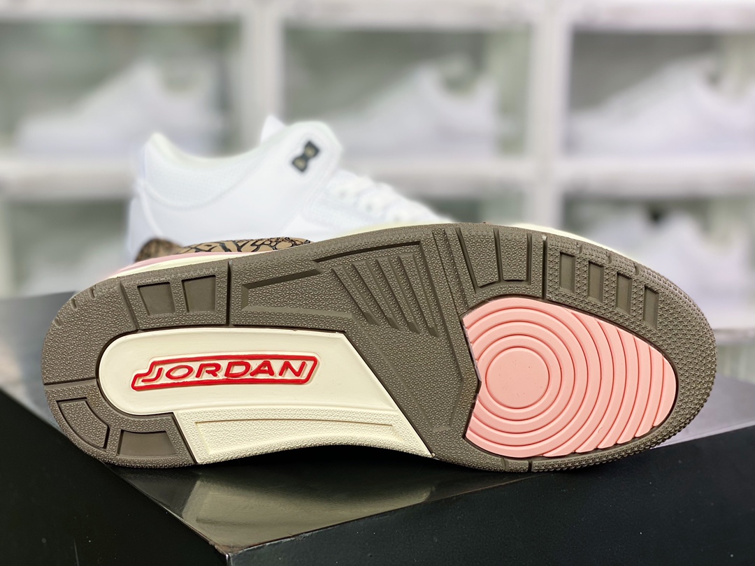 300 Wmns Air Jordan 3 Retro”Atmosphere”迈克尔·乔丹AJ3代中帮CK9246-102