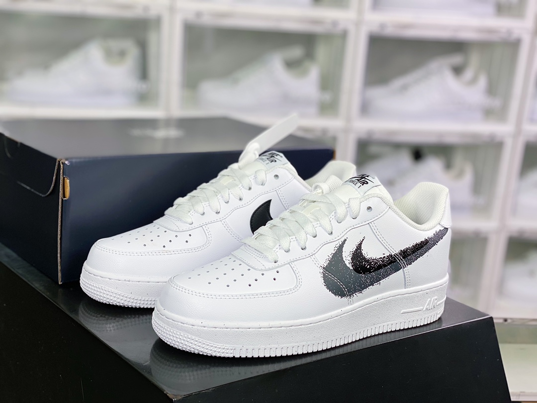 200 Air Force 1'07 Low”Spray Paint Swoosh”空军一号经典低帮百搭休FD0660-100