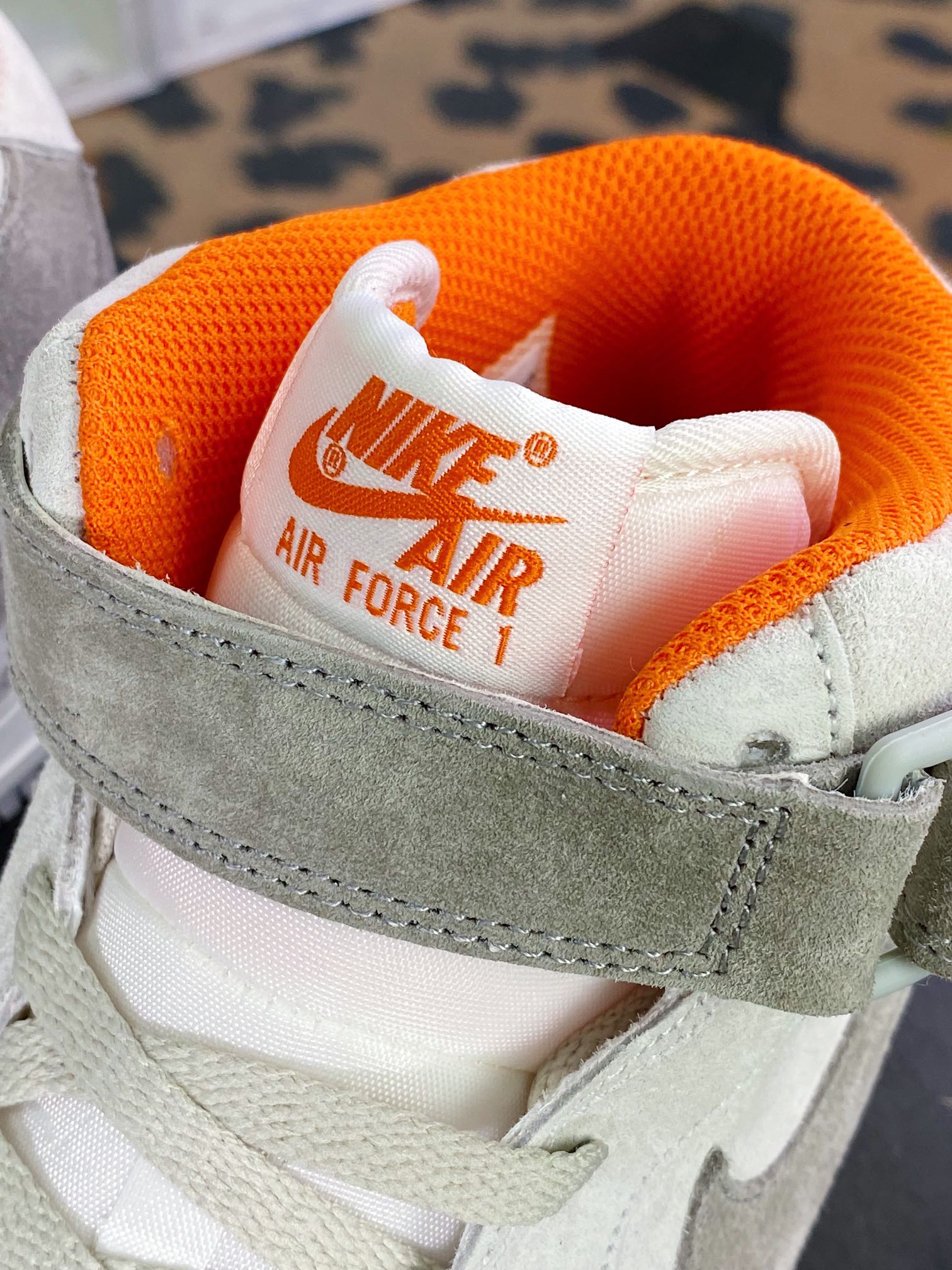280 Air Force 1′07 Mid Suede”Beige/Grey/Orange”空军一号“麂皮米白灰橘”CQ5059-105