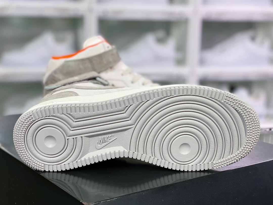 280 Air Force 1′07 Mid Suede”Beige/Grey/Orange”空军一号“麂皮米白灰橘”CQ5059-105